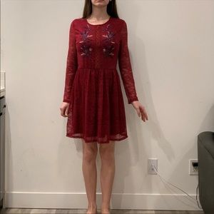 Francesca’s Lace dress size M
